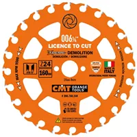 CMT XTreme Pílový kotúč na demolačné práce - D160x2,3 d20 Z24 HW