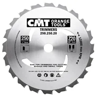 CMT Kotúč pre krovinorezy - D250x2,2 d25,4 Z20 HW