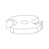 CMT C822 Tanierová fréza bez zahĺbenia - D31,75xd8, I4mm