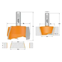 CMT C981 Sada vyspravovacia na CORIAN 2ks, S=12mm, D=47,5mm
