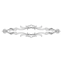 CMT Šablóna na ornamenty na rámy KLASIK 550x120mm