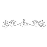 CMT Šablóna na ornamenty na rámy KASKADA 530x110mm