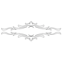 CMT Šablóna na ornamenty na zásuvky KLASIK 210x70mm