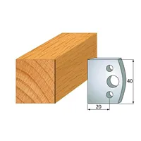 IGM Profil 000 - pár nožov 40x4mm SP