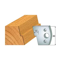 IGM Profil 027 - pár nožov 40x4mm SP
