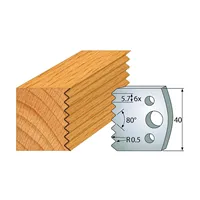 IGM Profil 077 - pár nožov 40x4mm SP