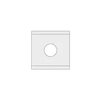 IGM N011 Žiletka tvrdokovová Z2 - 11x12x1,5 UNI