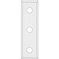 IGM N012 Žiletka tvrdokovová Z4 - 50x9x1,5 UNI