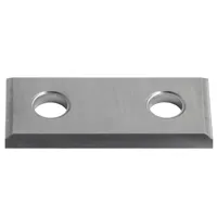 Žiletka tvrdokovová - 25x12x1,5 Lamino MDF HW dva otvory