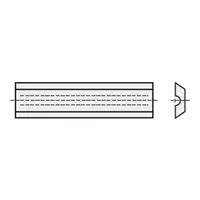 IGM Žiletka tvrdokovová - 30x8x1,5mm typ Leitz