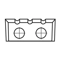 IGM Žiletka - 22,8x7x1,5 tri drážky
