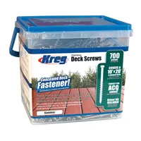 Kreg Stainless Skrutky pre terasy, sada 700 ks, 51 mm