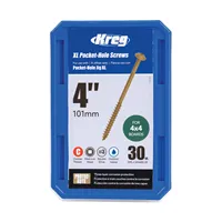 Kreg XL Skrutky pre skryté spoje - 100 mm, 30 ks
